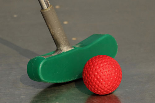 Atelier minigolf